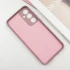 Кольоровий силіконовий чохол GETMAN із закритою камерою для Samsung Galaxy S24+ – Рожевий / Pink Sand. Фото 3 з 7