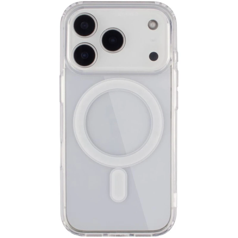 Чехол TPU Crystal Case with Magnetic Fit для Apple iPhone 17 Pro Max (6.9") – Clear. Фото 14 из 23