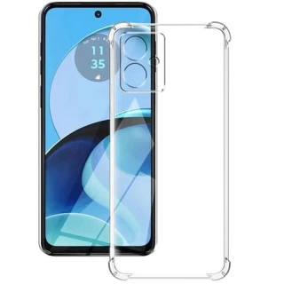 Ультратонкий силиконовый чехол GETMAN с крытыми бортами та камерою на Motorola Moto G14 фото 1 из 6