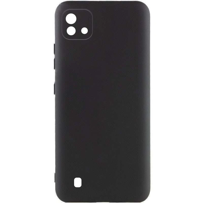 

Чехол Silicone Case Lakshmi с закрытой камерой для Realme C11 (2021) (Черный / Black), Чорний / black