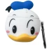 Силіконовий футляр Disney series для навушників AirPods 1/2 + карабін – Дональд Дак/Бело-блакитний. Фото 1 з 6