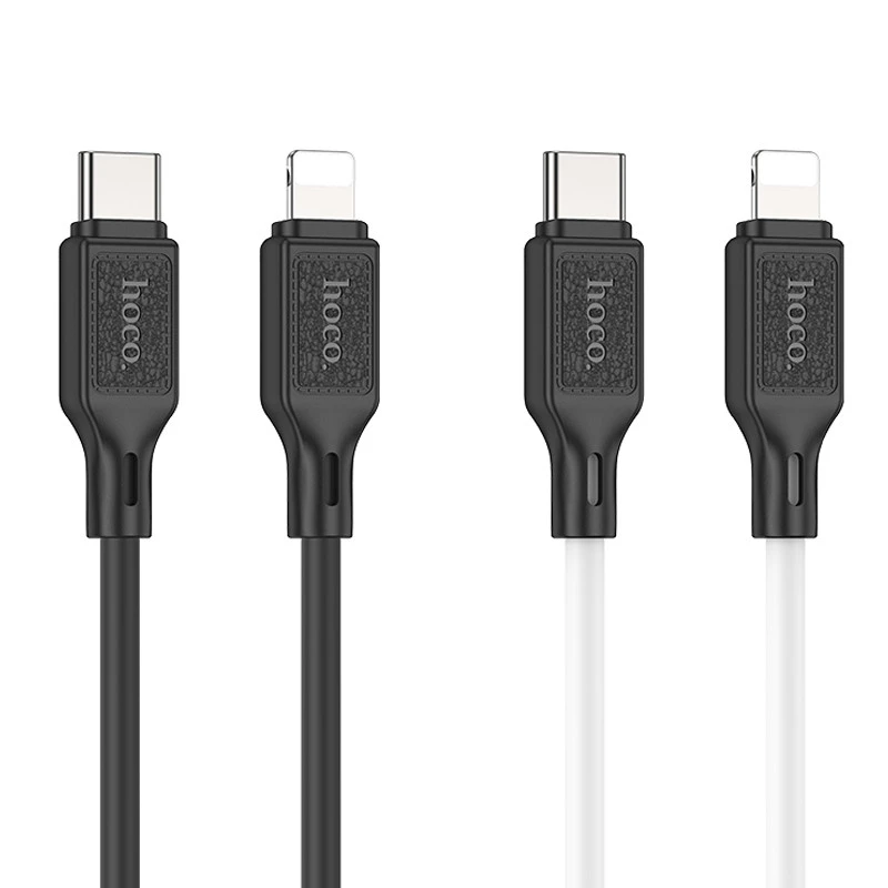 Дата кабель Hoco X90 Cool silicone Type-C to Lightning 20W (1m) фото 2 з 2