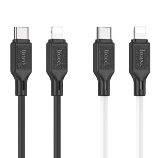 Дата кабель Hoco X90 Cool silicone Type-C to Lightning 20W (1m)