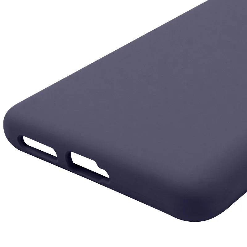 Чохол Silicone Case Lakshmi Premium із закритою камерою для Xiaomi 11T / 11T Pro – Темно-синій / Midnight blue. Фото 6 з 6
