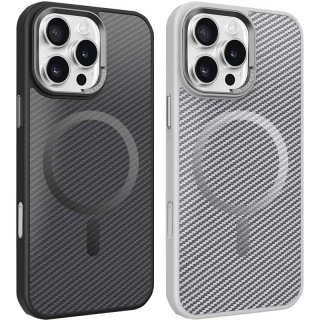 Чехол carbon mirage з MagSafe для Apple iPhone 16 фото 1 Чехол carbon mirage з MagSafe для Apple iPhone 16 фото 1 из 2