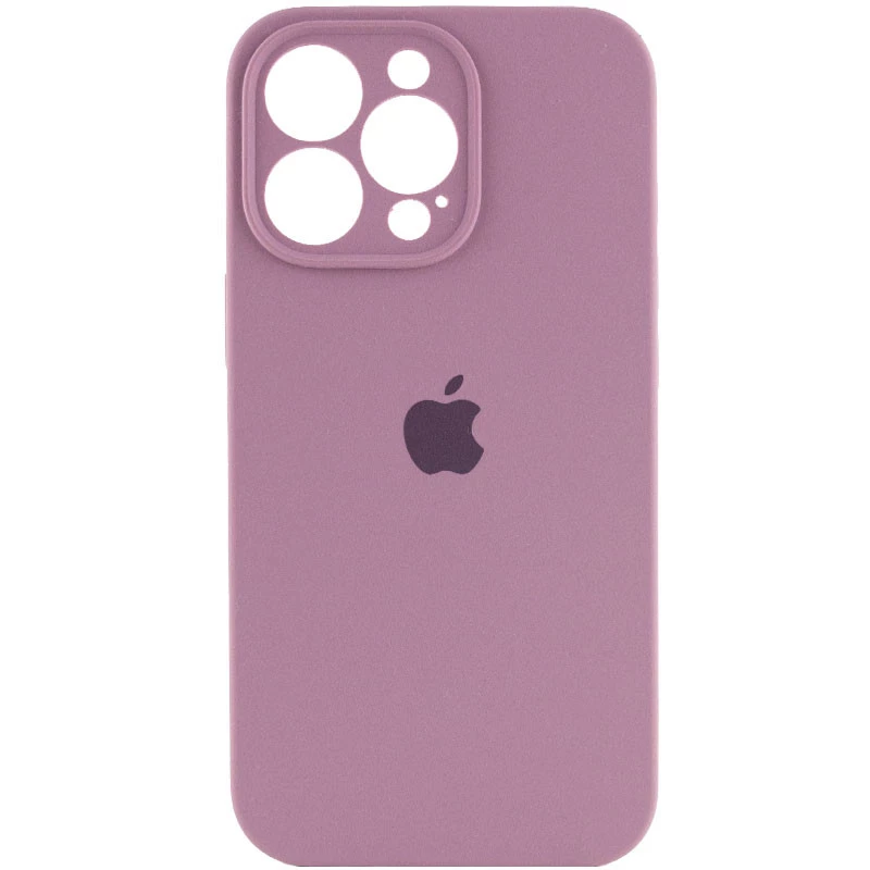 

Чехол Silicone Case с защитой камеры для Apple iPhone 15 Pro Max (6.7") (Лиловый / Lilac Pride), Ліловий / lilac pride