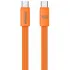 Дата кабель Amaya 317CC Type-C to Type-C 100W (1.2m) – Orange. Фото 1 из 2