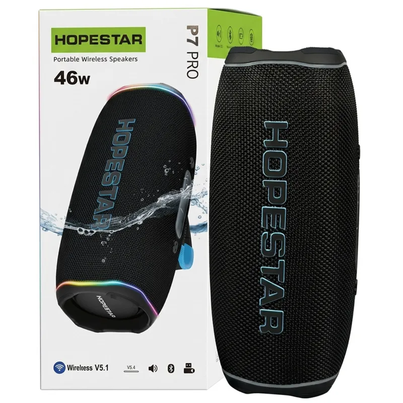 Bluetooth колонка Hopestar P7 Pro 46W – Black. Фото 3 з 5