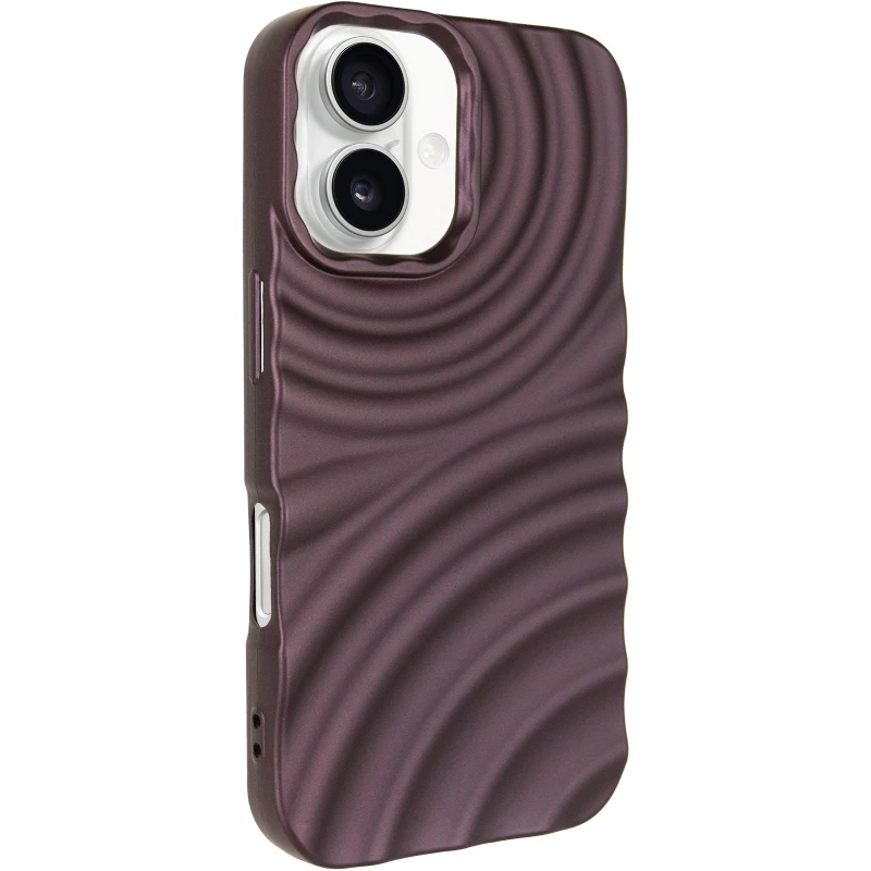 Чехол TPU MonoWave для Apple iPhone 16 – Brown. Фото 2 из 6