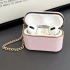 Шкіряний футляр Suitcase для навушників AirPods 3 – Pink. Фото 3 з 3