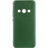 Чохол Silicone Case Lakshmi Plus з закритою камерою на Xiaomi Redmi A3 – Зелений / Dark green. Фото 1 з 4