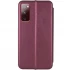 Чохол-книжка класичний на Samsung Galaxy S20 FE – Бордовий. Фото 3 з 3