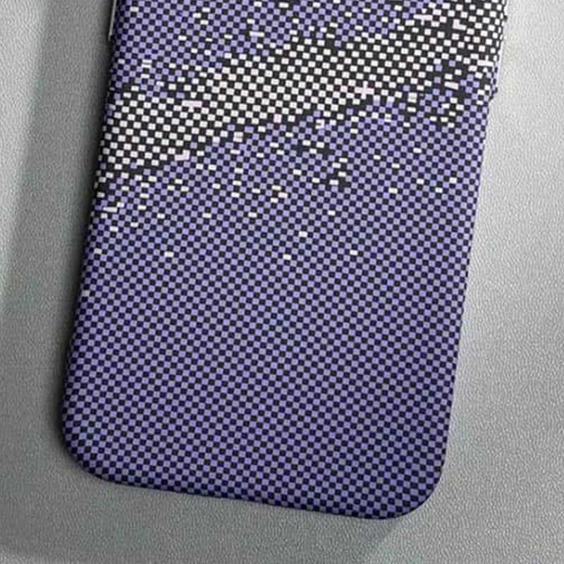 Пластиковая накладка Kevlar из Magnetic Safe для Apple iPhone 15 (6.1") – Purple. Фото 3 из 3