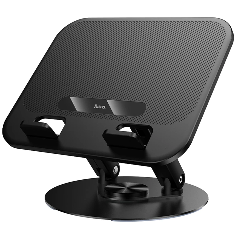 Підставка настільна Hoco HD14 Hope rotating – Black. Фото 1 з 6