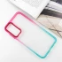 Силіконовий чохол фреш на Samsung Galaxy A24 4G – Бірюзовий / Рожевий. Фото 3 з 9