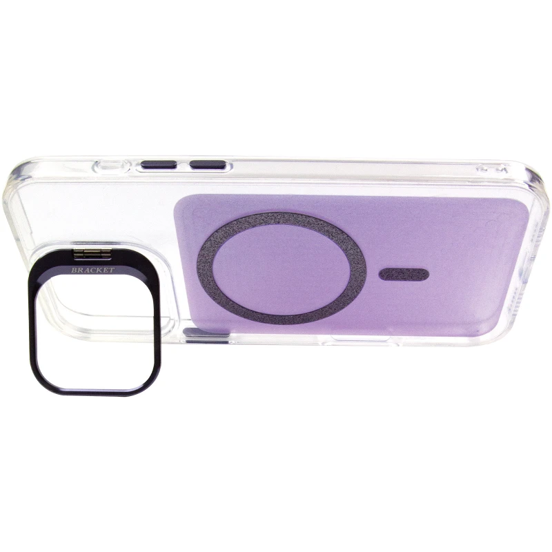 Чохол TPU+PC Jewel Sparkle with MagSafe для Apple iPhone 16 Pro – Lavender Glitter. Фото 8 з 8
