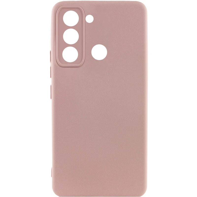 Чохол Silicone Case Lakshmi Premium із закритою камерою для TECNO Pop 5 LTE – Рожевий / Pink Sand. Фото 1 з 3