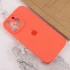 Чохол Silicone Case з захистом камери на Apple iPhone 14 Pro (6.1") – Помаранчевий / Pink citrus. Фото 4 з 4