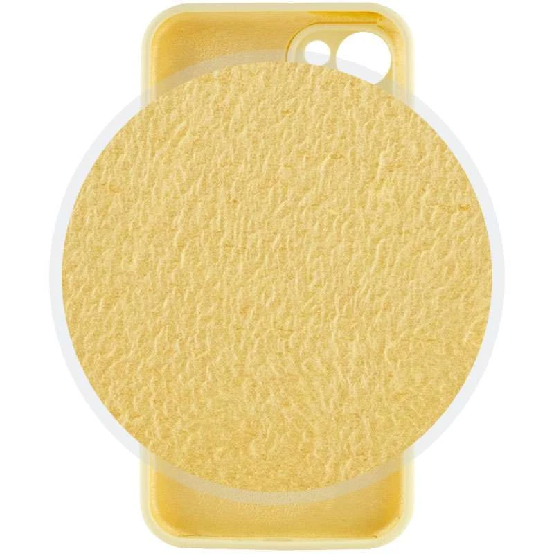 Чехол Silicone Case с защитой камеры для Apple iPhone 14 Plus (6.7") – Желтый / Mellow Yellow. Фото 6 из 8
