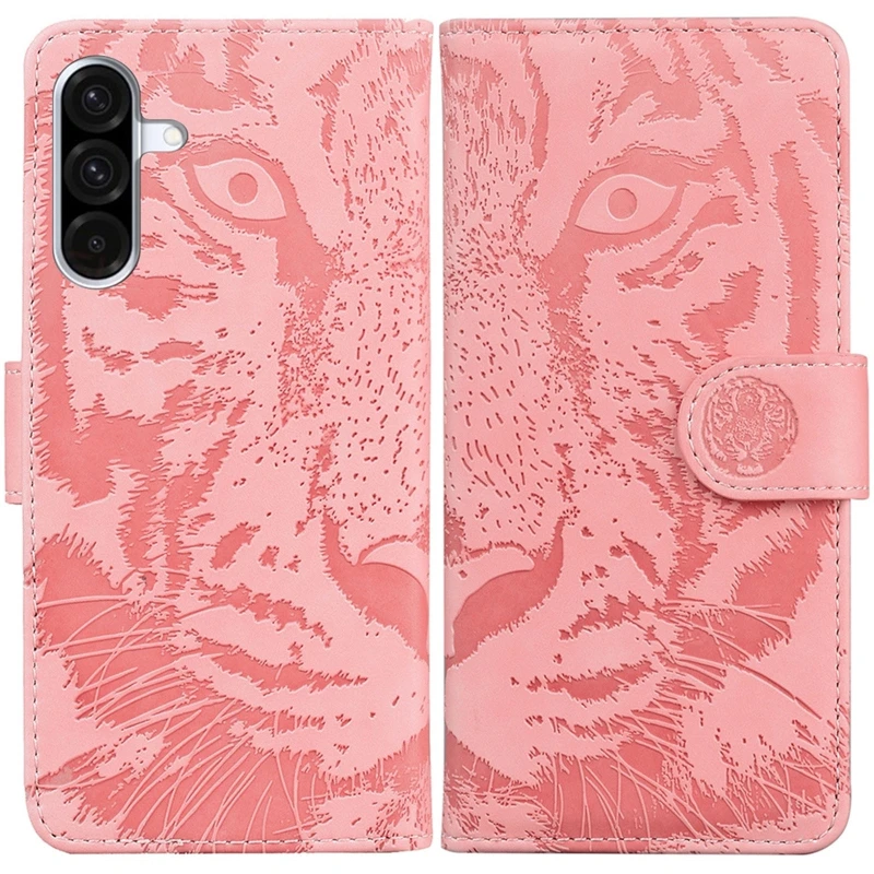 Шкіряний чохол-книжка Tiger для Samsung Galaxy A57 5G – Pink. Фото 7 з 7