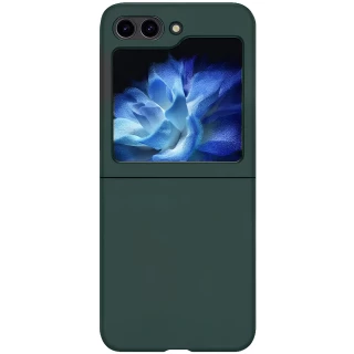 Чохол Foldables Silicone Cover Lakshmi (AAA) для Motorola Razr 50 — Зелений / Cyprus Green
