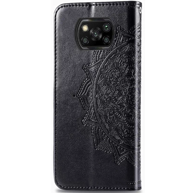 Шкіряний чохол-книжка Art Case з візитницею для Xiaomi Poco X3 NFC / Poco X3 Pro – Чорний. Фото 3 з 5