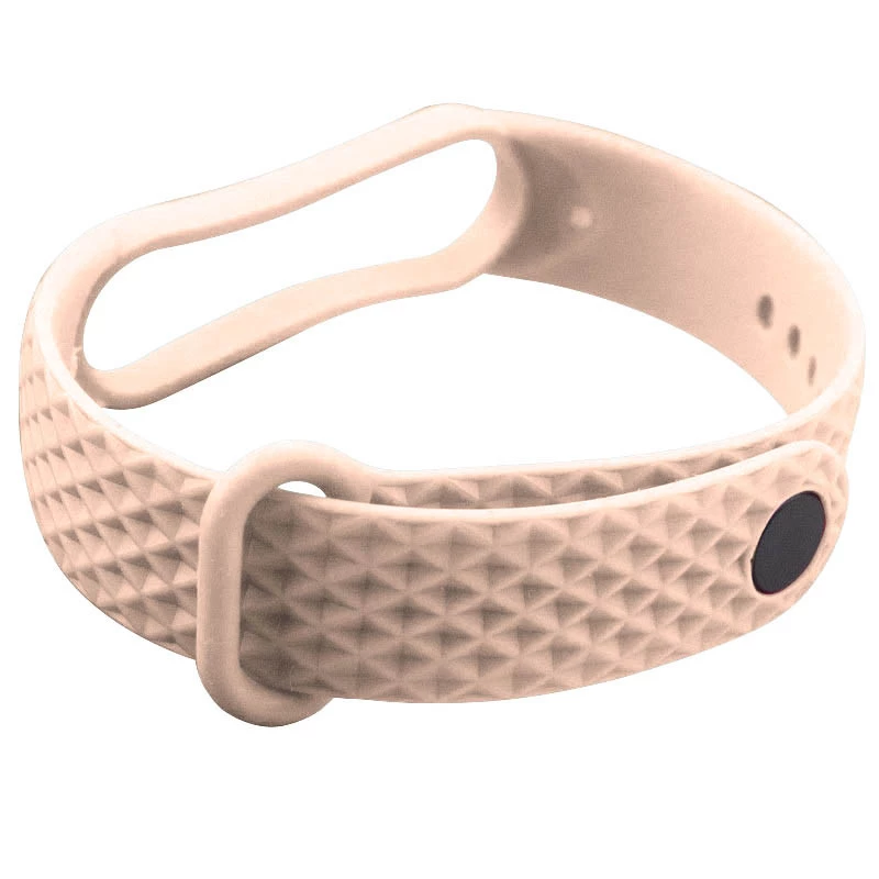 Ремінець Rhomb для Xiaomi Mi Band 6 – Рожевий. Фото 1 з 1