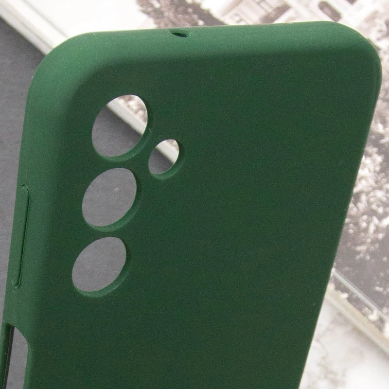 Чехол Silicone Case Lakshmi Premium з закритою камерою на Samsung Galaxy A18 – Зеленый / Cyprus Green. Фото 10 из 14