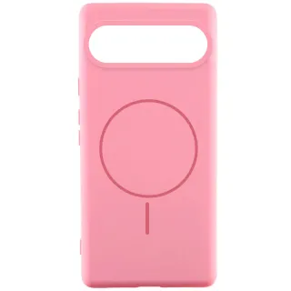 Чохол Silicone Cover Lakshmi (AA) with Magnetic Fit для Google Pixel 10 — Рожевий / Light pink