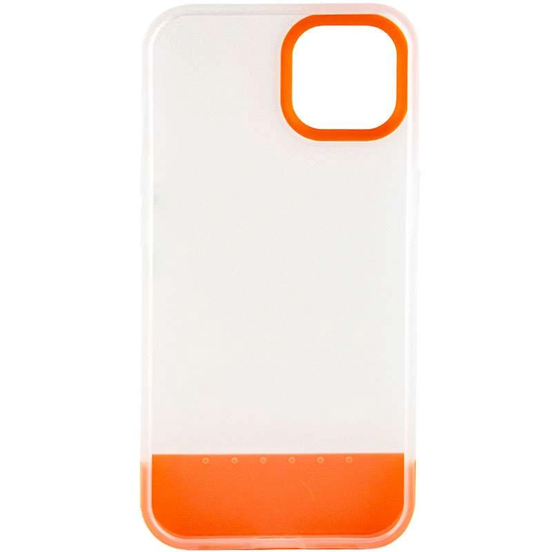 Двоколірний чохол Bichromatic на Apple iPhone 12 (6.1") – Matte / Orange. Фото 3 з 6
