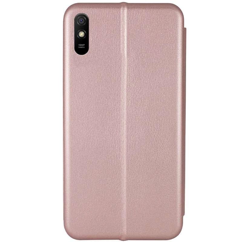 Чохол-книжка класичний на Xiaomi Redmi 9A – Rose Gold. Фото 3 з 3