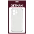 Ультратонкий силіконовий чохол GETMAN з критими бортами та камерою для Xiaomi Redmi Note 14 4G (Europe version) – Безбарвний (прозорий). Фото 3 з 4