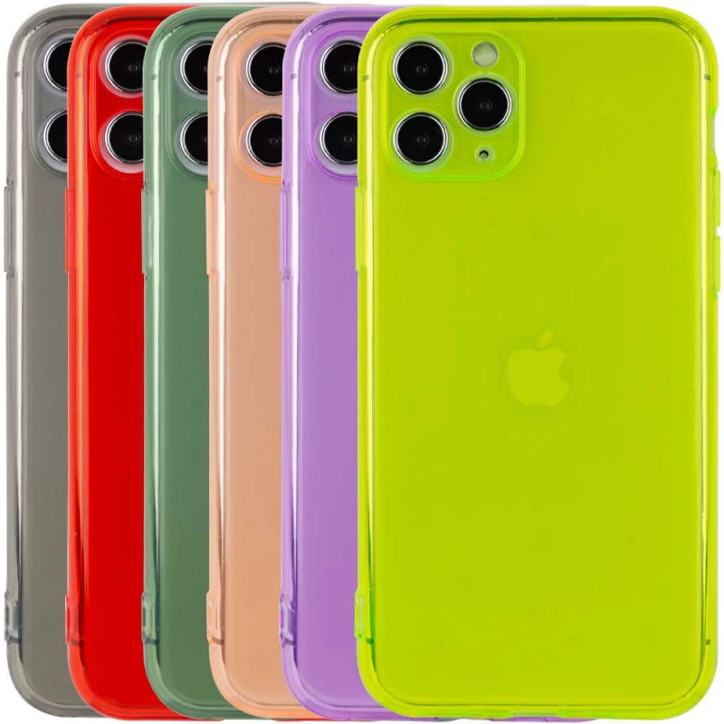 

Матовий напівпрозорий TPU чохол з захистом для камери на Apple iPhone 11 Pro (5.8")