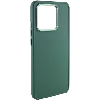 TPU чохол Bonbon з металевими кнопками на Xiaomi Redmi Note 13 4G — Зелений / Army green