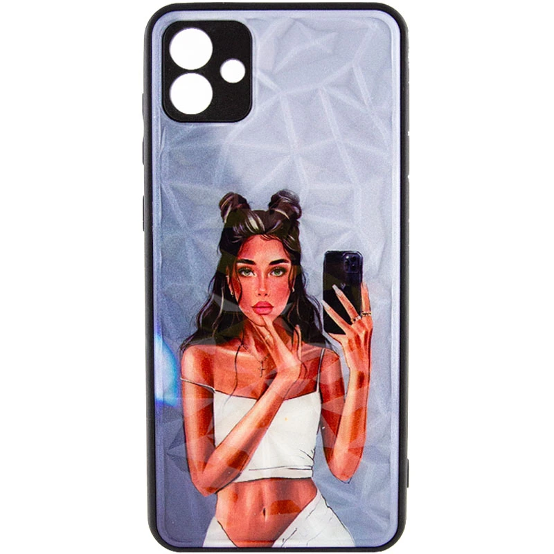 Скляний чохол Prisma Ladies на Samsung Galaxy A04 – Black in White. Фото 3 з 5