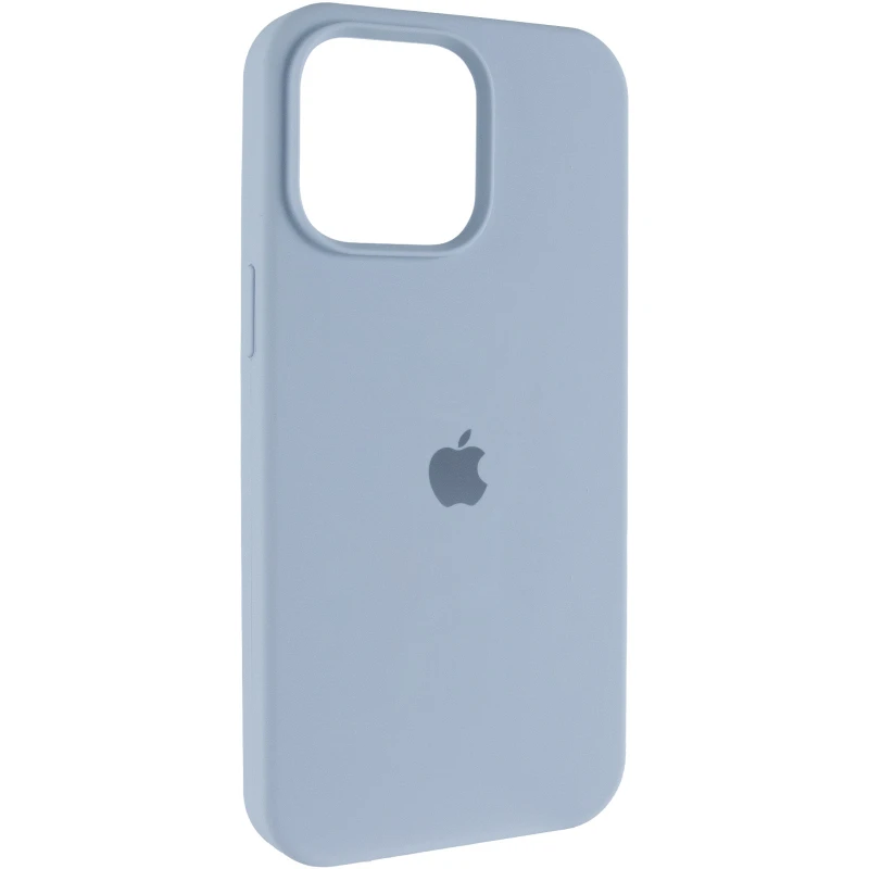 Чохол Silicone Case (AA) Logo with MagSafe для Apple iPhone 11 Pro (5.8") – Блакитний / Lilac Blue. Фото 2 з 6