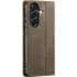 Шкіряний чохол-книжка CaseMe Velvet Matte для Samsung Galaxy A27 – Coffee. Фото 2 з 5