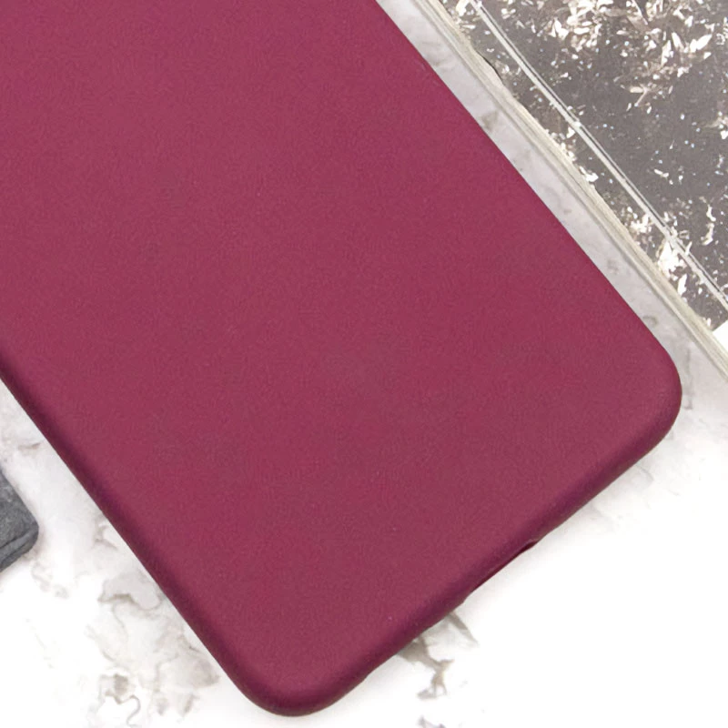 Чохол Silicone Case Lakshmi Premium на Xiaomi 13T – Бордовий / Plum. Фото 5 з 5