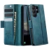 Кожаный чехол-книжка CaseMe Velvet Matte для Samsung Galaxy S26 Ultra – Green. Фото 3 из 5