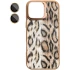 Чохол TPU+PC Wild Leopard with MagSafe and Lens для Apple iPhone 17 (6.3") – Brown. Фото 2 з 2