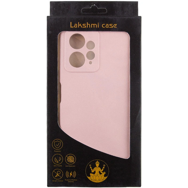 Чохол Silicone Case Lakshmi Premium із закритою камерою для Xiaomi Redmi Note 12 4G – Рожевий / Pink Sand. Фото 12 з 12