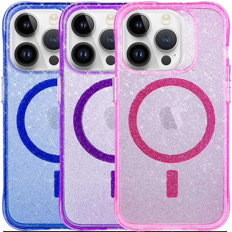 Зоряний чохол з MagSafe на Apple iPhone 13 Pro Max (6.7") фото 1 з 9