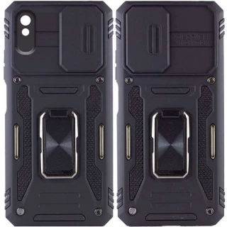 Ударостійкий чохол Square Ring зi шторкою на камеру на Xiaomi Redmi 9A фото 1 з 5