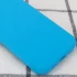 Чехол с закрытым низом Silicone Case для Apple iPhone 16 Plus – Голубой / Blue. Фото 4 из 4