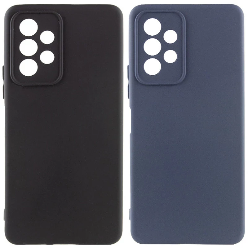 Цветной силиконовый чехол GETMAN с закрытой камерой на Samsung Galaxy A13 4G фото 1 из 2