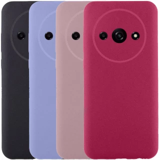 Цветной силиконовый чехол GETMAN с закрытой камерой на Xiaomi Redmi A3 фото 1 Цветной силиконовый чехол GETMAN с закрытой камерой на Xiaomi Redmi A3 фото 1 из 2