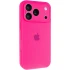 Чохол Silicone Case з захистом камери на Apple iPhone 17 Pro Max (6.9") – Рожевий / Barbie pink. Фото 2 з 6
