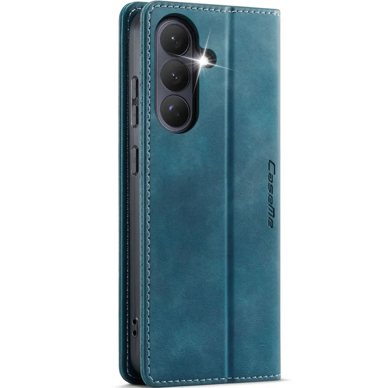 Шкіряний чохол-книжка CaseMe Velvet Matte для Samsung Galaxy S26 FE – Green. Фото 2 з 5