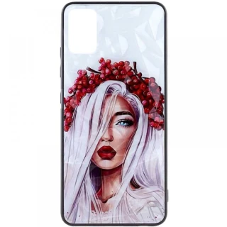 Скляний чохол Prisma Ladies на Samsung Galaxy A51 — Ukrainian Girl