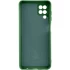 Чохол Silicone Case Lakshmi з закритою камерою на Samsung Galaxy M33 5G – Зелений / Dark green. Фото 4 з 6
